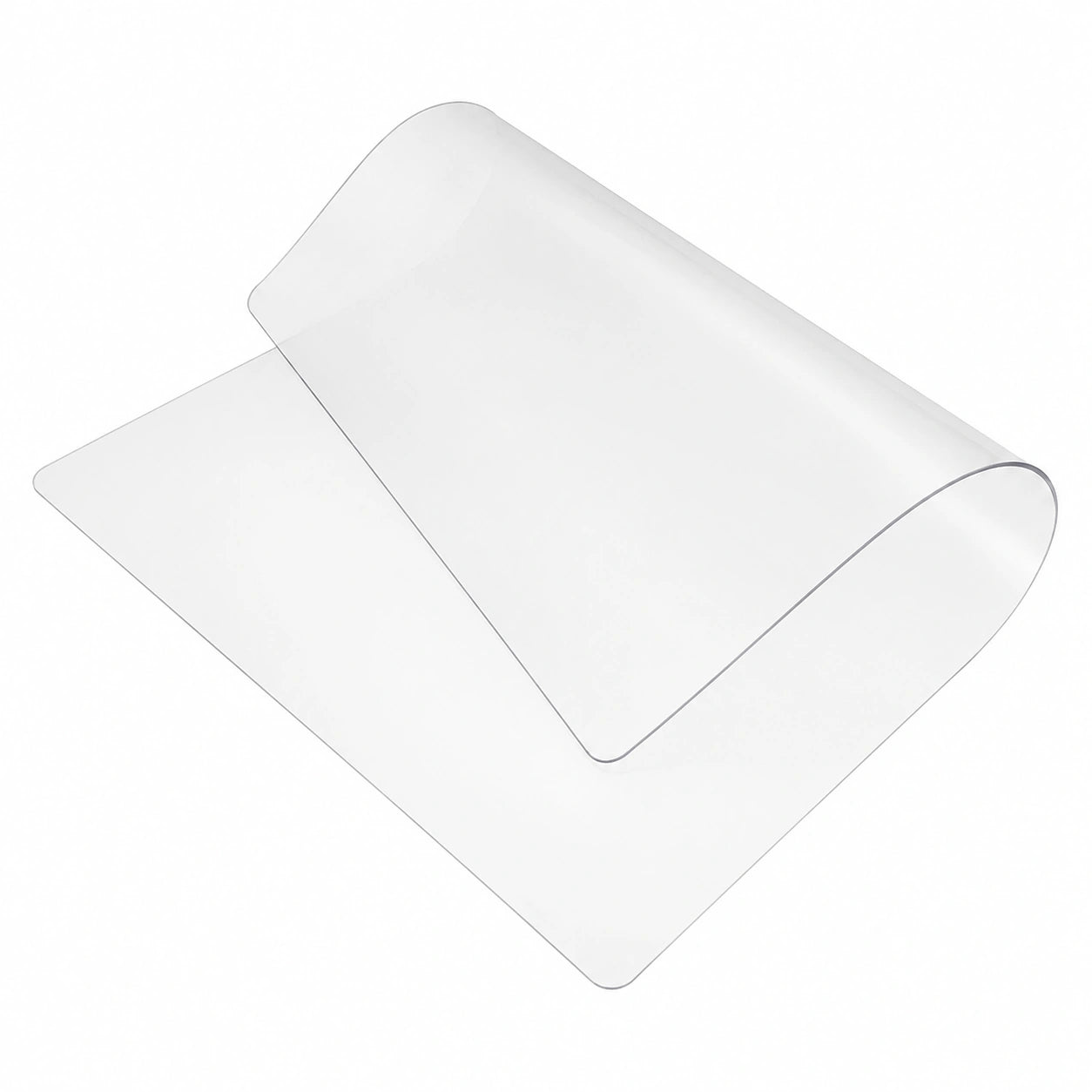 Transparente PVC-Bodenschutzmatte für Bürostühle - Verschiedene Größen, Leicht zu Reinigen