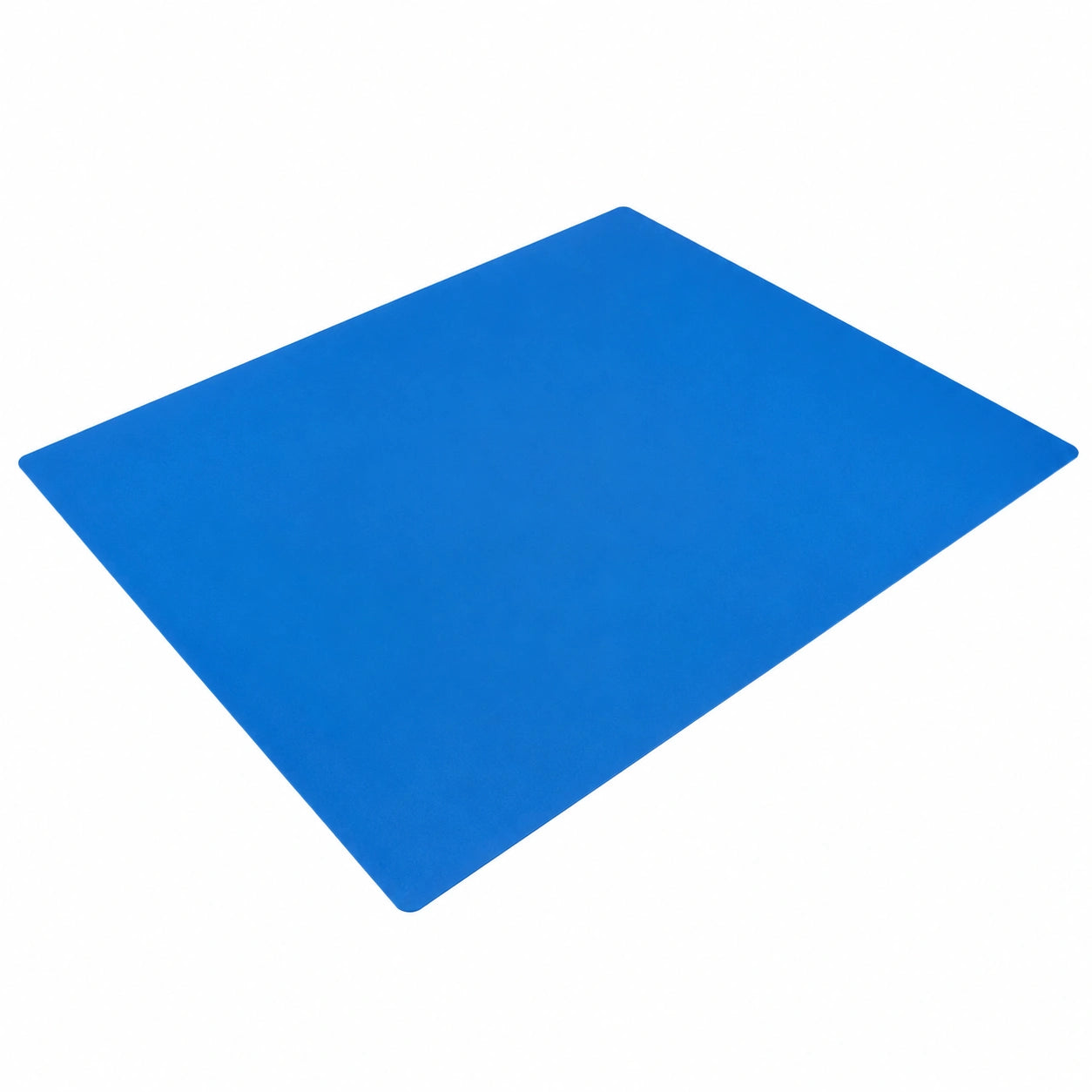 Bodenschutzmatte für Hartb?den, 1,5 mm St?rke, Blau, 90x120 cm, geeignet für Parkett und Laminat