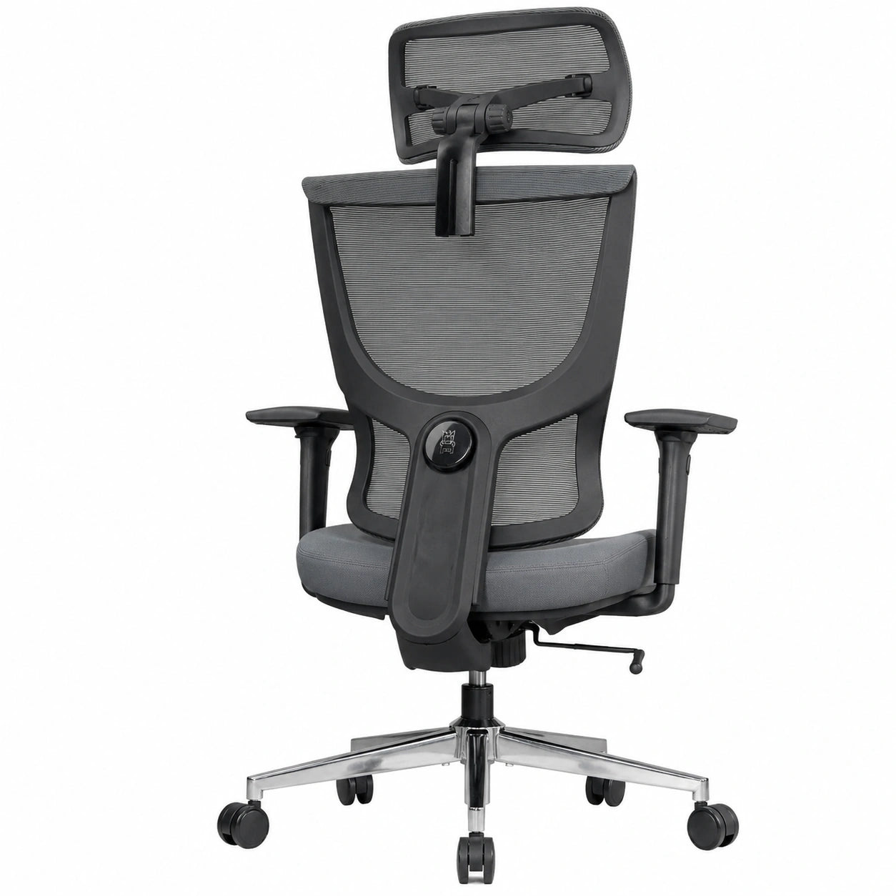 Ergonomischer Bürostuhl Admiral mit Verstellfunktionen, 4D-Armlehnen & 3D-Kopfstütze