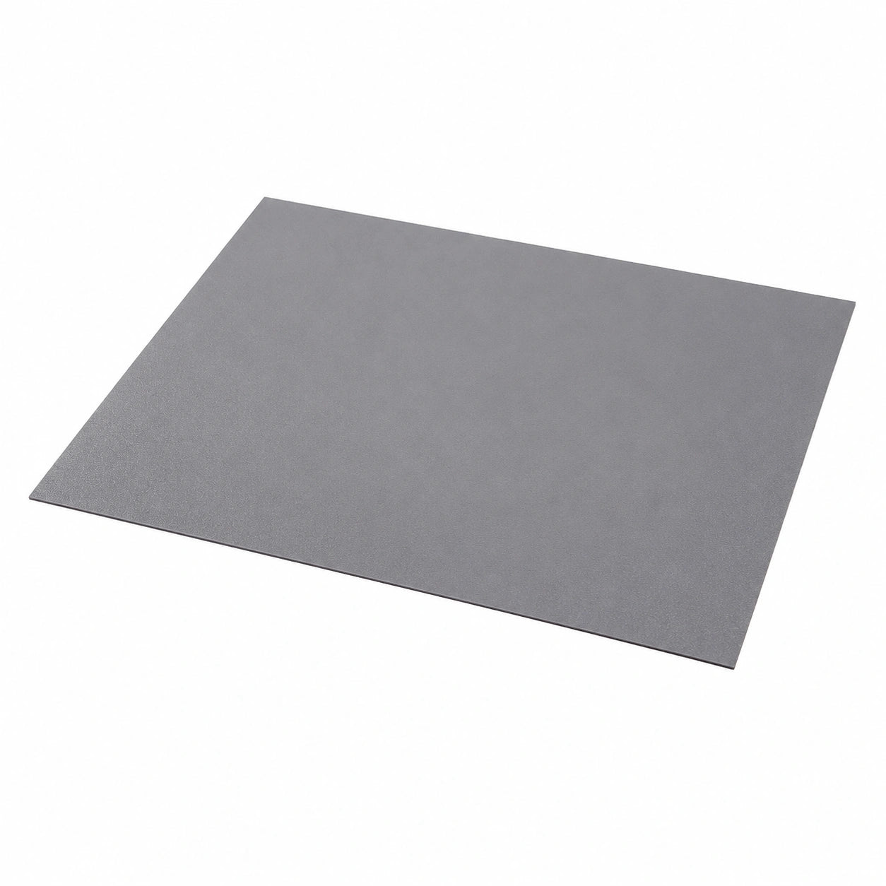 Floordirekt PVC Bodenschutzmatte 90x150 cm Dunkelgrau für Bürostühle